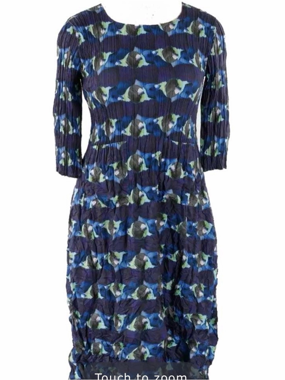 Alquema Finched Smashed Pocket Dress Quiet Luxury Size 1 (6-10)